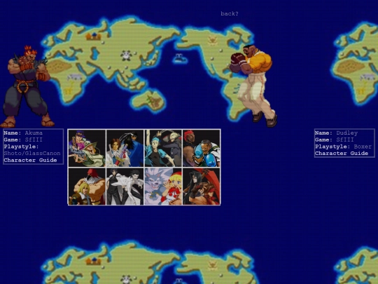 Shrines/NeoGeo/charselect/CharSelectSFIII screenshot