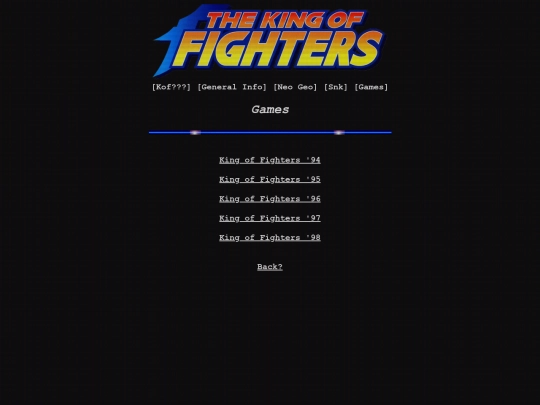 Shrines/NeoGeo/saga/orochiSaga/games screenshot