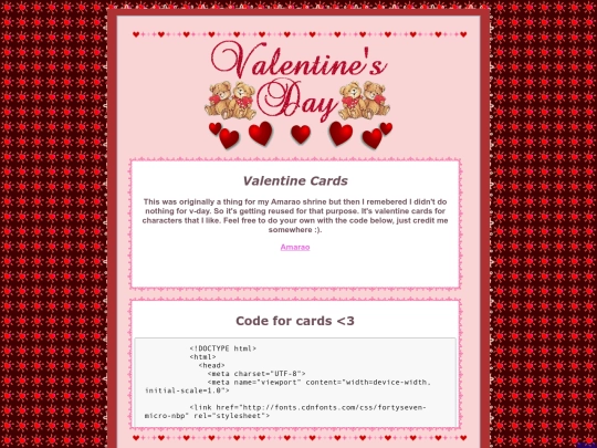 Shrines/Valentines screenshot