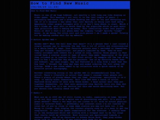 Yapping/HowToMusic screenshot