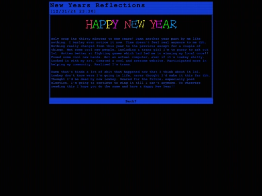 Yapping/Newyears screenshot