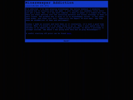 Yapping/minesweeper screenshot