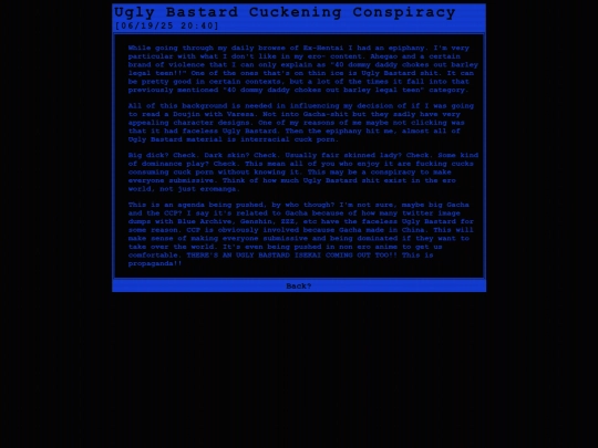 Yapping/ugly_bastard_cucks screenshot