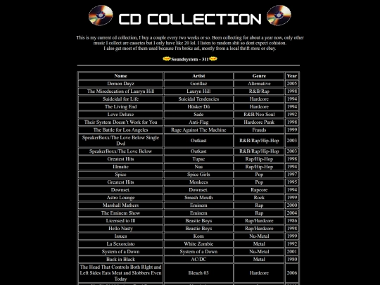collection/CD screenshot