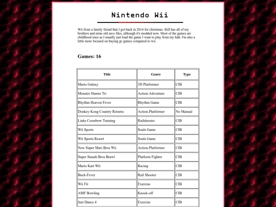 collection/vgs/wii screenshot