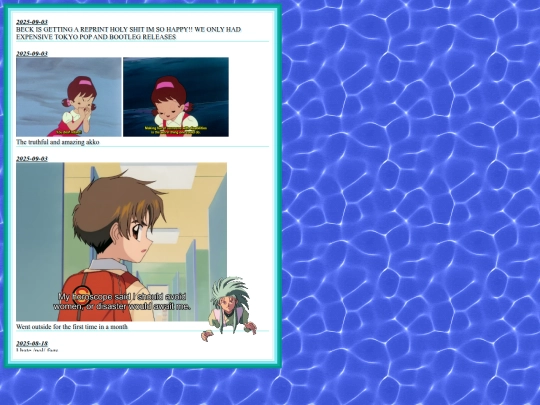 micro blog/thoughts screenshot
