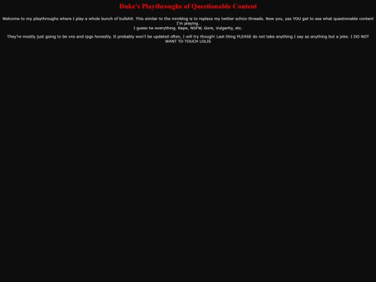 playthroughs/index_contents screenshot