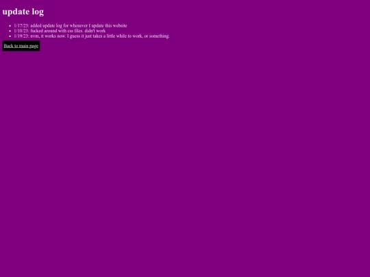 log screenshot