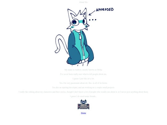 aboutme screenshot