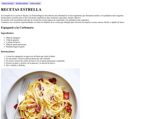 01/RECETASESTRELLA screenshot