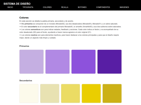 SISTEMA DE DISEÑO/COLOR screenshot