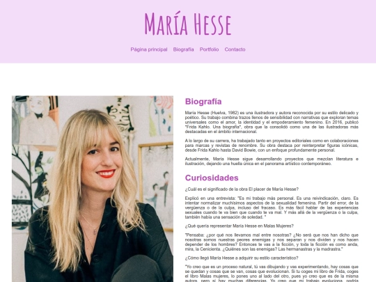WEB ADAPTADA/BIOGRAFIA screenshot