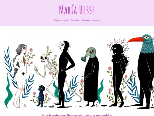 WEB ADAPTADA/MARIAHESSE screenshot
