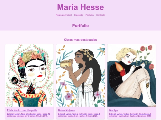WEB-arreglada/Portfolio screenshot