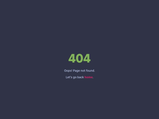 not_found screenshot
