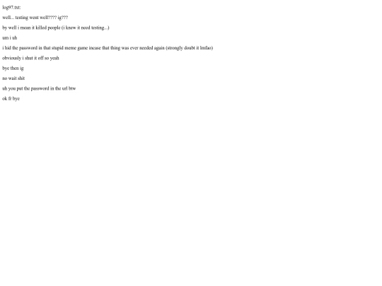 LOG97 screenshot
