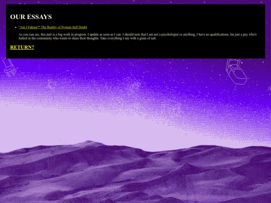 essays screenshot