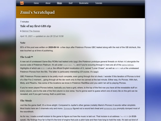 bloge/my_first_gbs screenshot