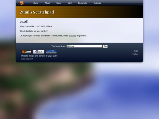 not_found screenshot