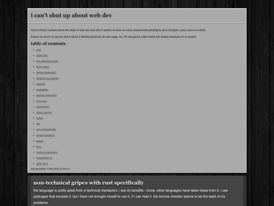 stuff/miniblog screenshot