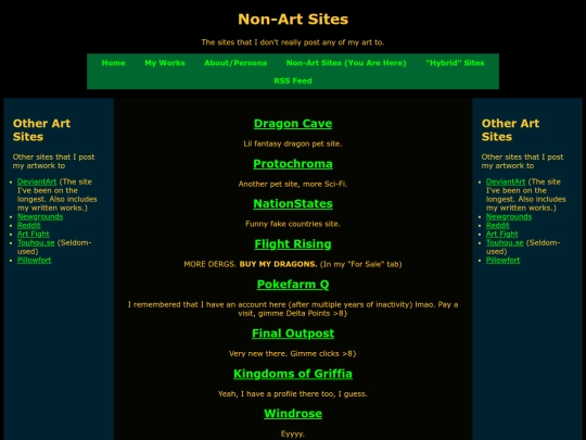 Non_art_sites screenshot