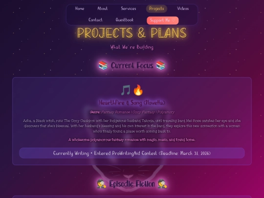 projects screenshot