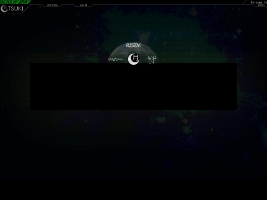 TSUKI/copy/login screenshot
