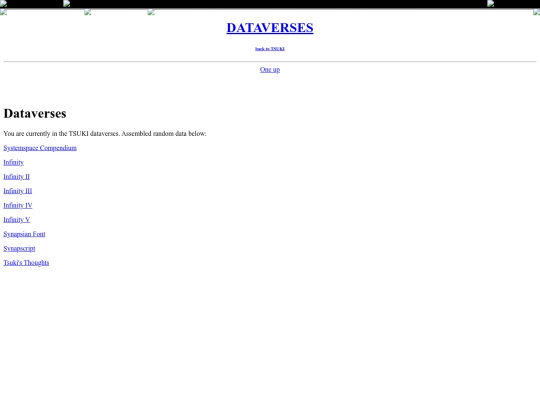 TSUKI/index.html/dataverses screenshot