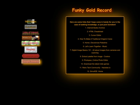 Links-of-Interest screenshot