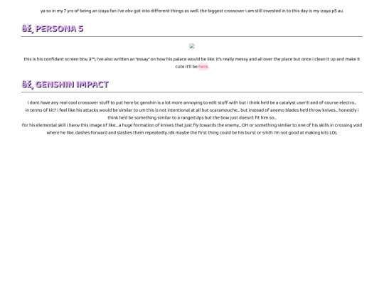 pink/misc screenshot