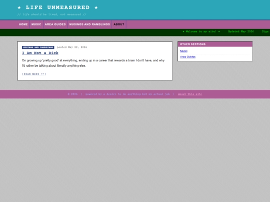musings screenshot