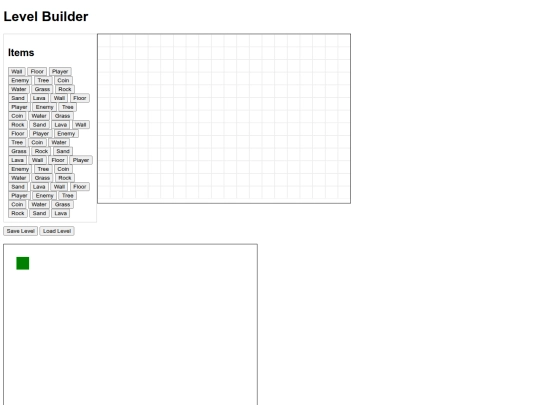 Gamebuilder screenshot