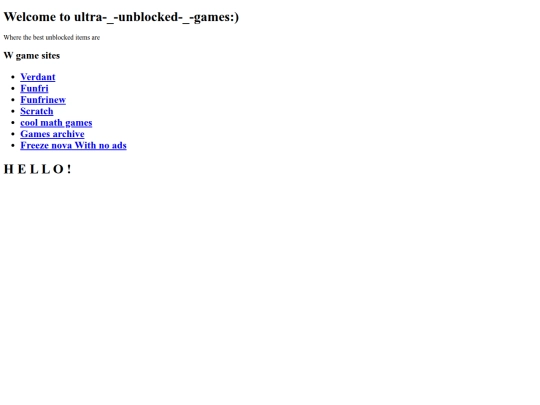 awsomegamesitespageone screenshot