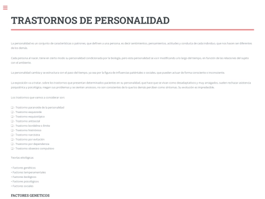transtornos de personalidad screenshot