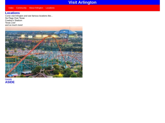 locations screenshot
