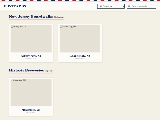 projects/postcards screenshot