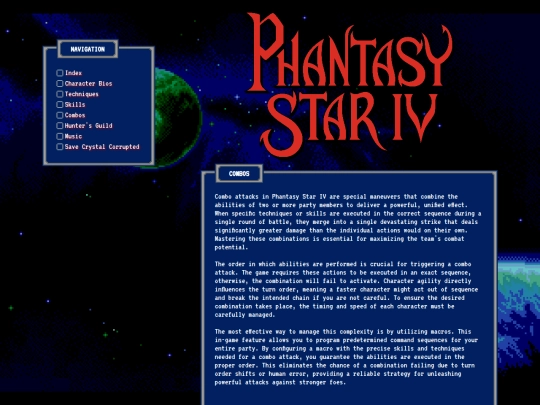 linux_gaming/phantasy_star_iv/combos screenshot