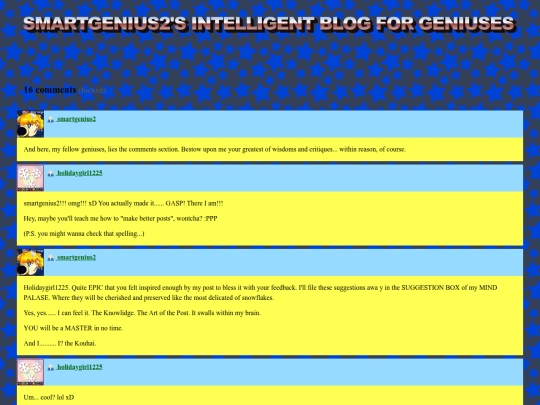 comments/1 screenshot