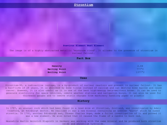 periodic_table/strontium screenshot