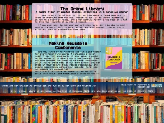 sites/library screenshot