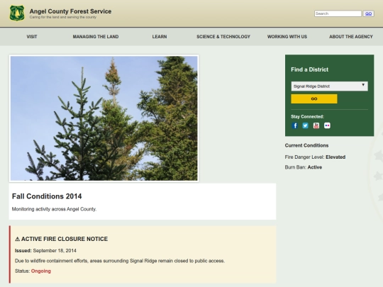acfs.gov screenshot