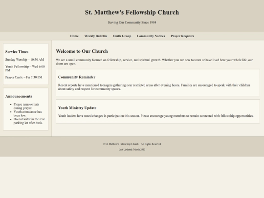 church screenshot