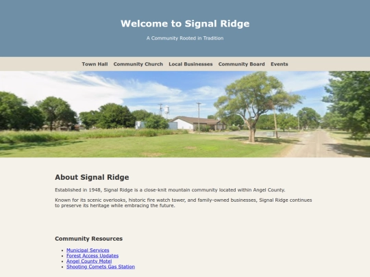 signalridge screenshot