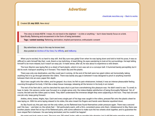 story-advertiser screenshot