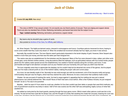 story-jack-of-clubs screenshot