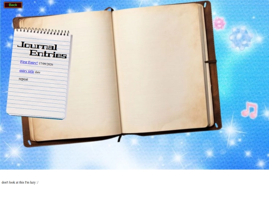 journal screenshot