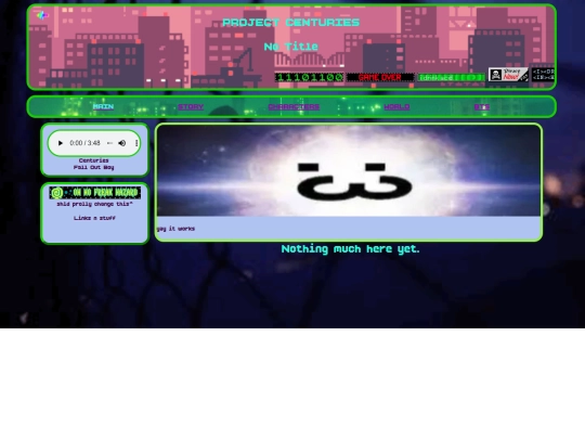 projects/centuries screenshot