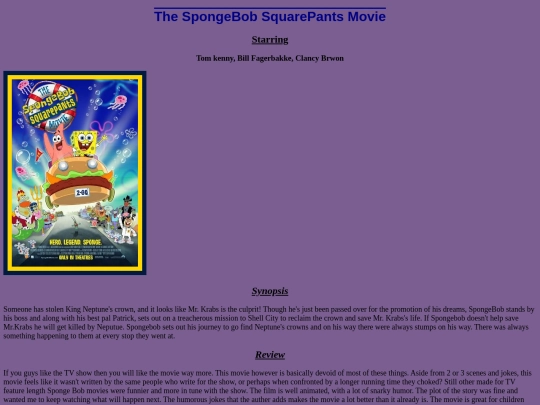 movieminiproject screenshot
