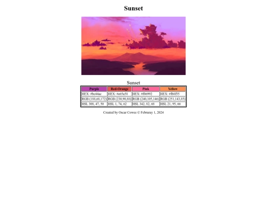 Color Scheme/color-scheme screenshot
