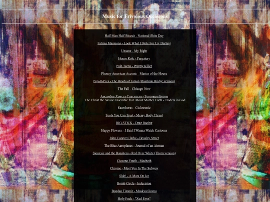 music/frivolous screenshot